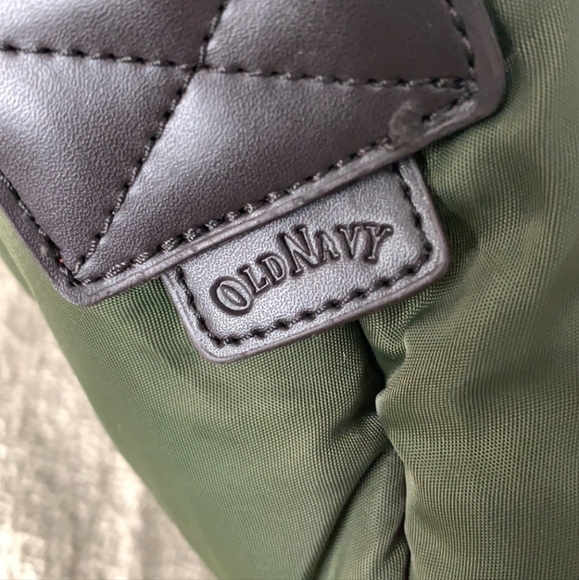 Army Surplus Military Green Bomber Jacket Style Nylon Lightweight Shoulder Bag - Picture 8 of 8